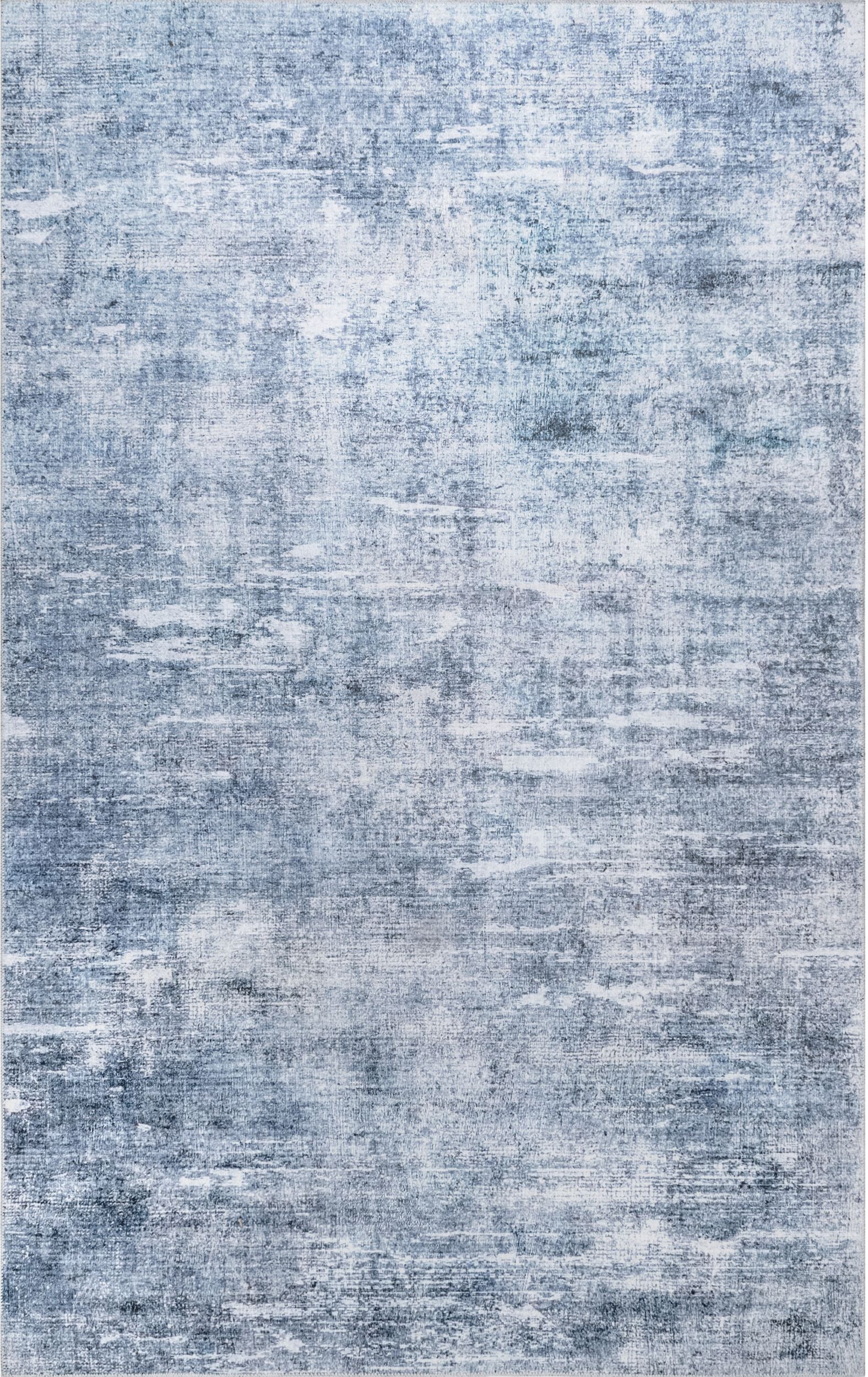 AreaRugs.com Wavaj Nwa1095A Blue Area Rug