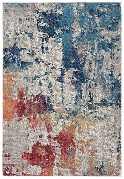 Nourison Ankara Global Anr10 Multicolor Area Rug