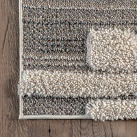 Nuloom Kaira Textured Nka3005A Gray Area Rug