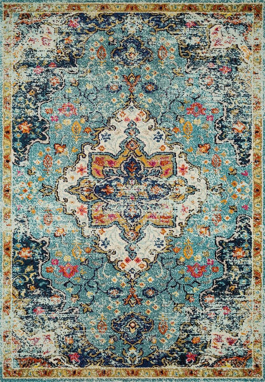 Loloi Nadia Nn-04 Blue / Midnight Vintage / Distressed Area Rug