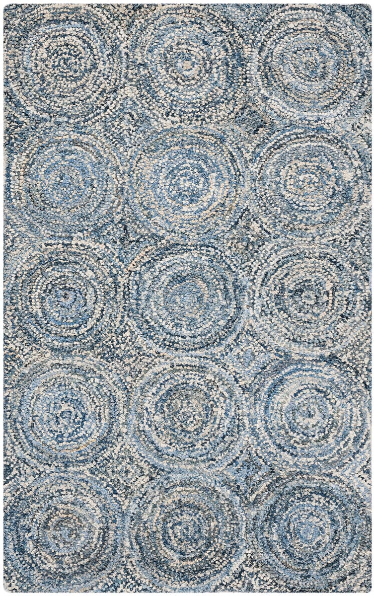 Safavieh Nantucket Nan214A Blue Geometric Area Rug