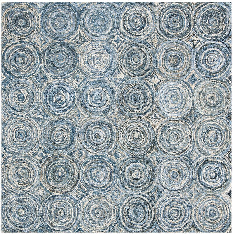 Safavieh Nantucket Nan214A Blue Geometric Area Rug