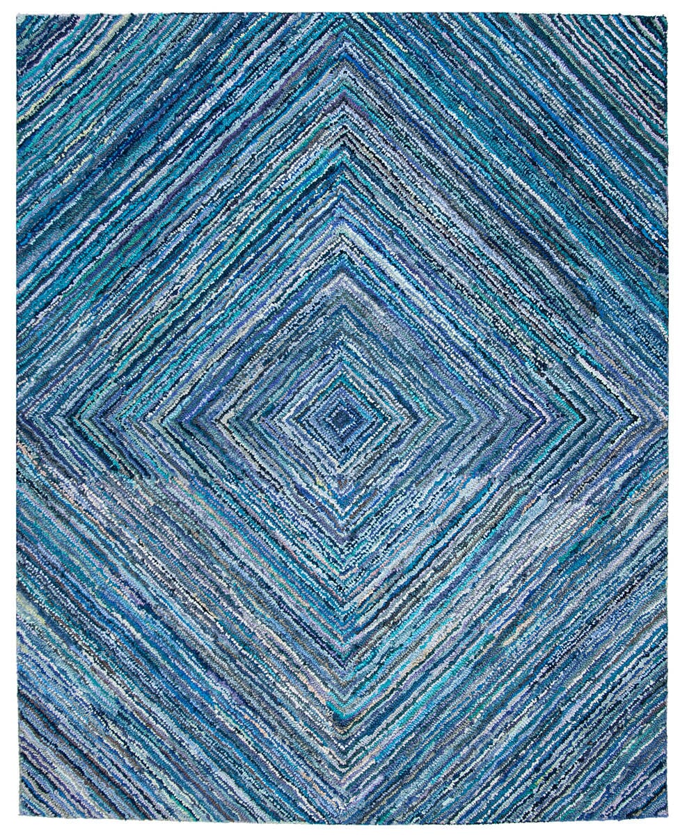 Safavieh Nantucket Nan216A Blue Geometric Area Rug