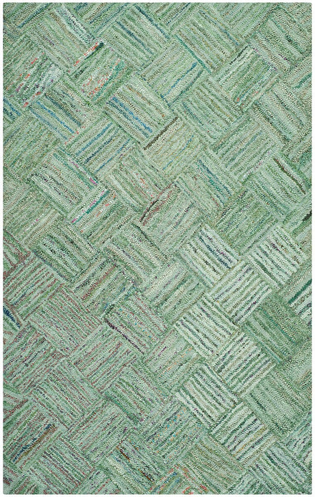 Safavieh Nantucket Nan316A Green / Multi Rugs.