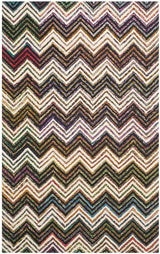 Safavieh Nantucket Nan601C Ivory / Black Rugs.