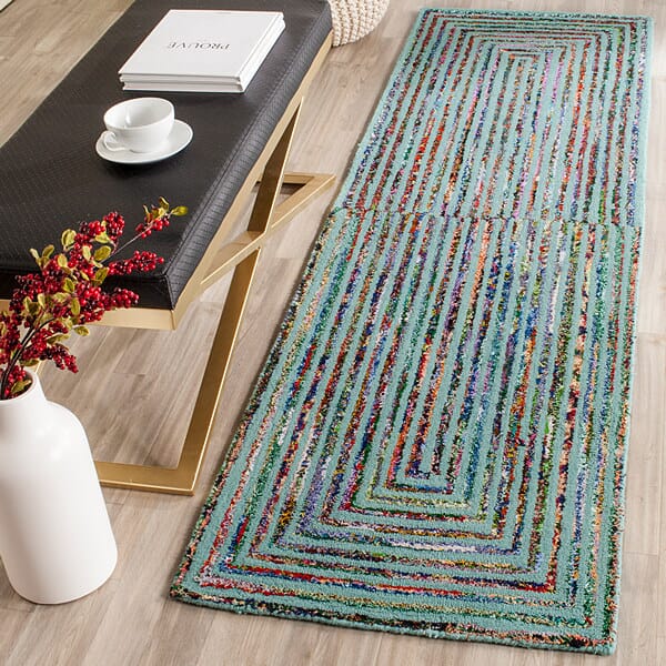 Safavieh Nantucket Nan603A Teal Rugs.