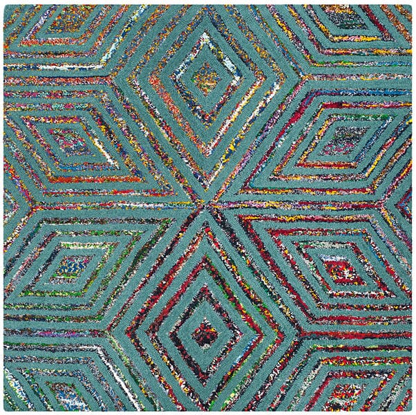 Safavieh Nantucket Nan607A Blue Rugs.