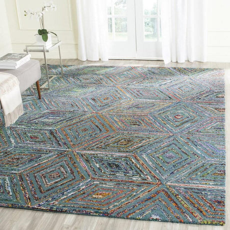 Safavieh Nantucket Nan607A Blue Rugs.