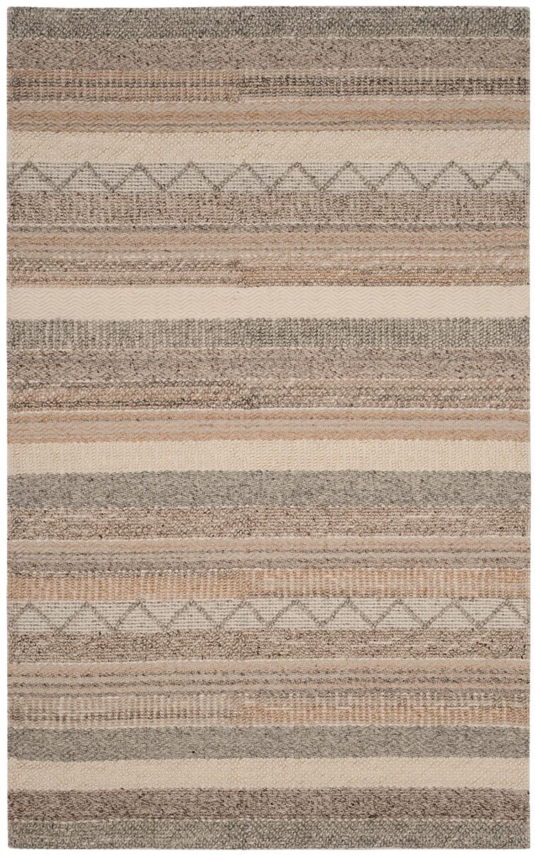 Safavieh Natura Nat101A Beige Striped Area Rug