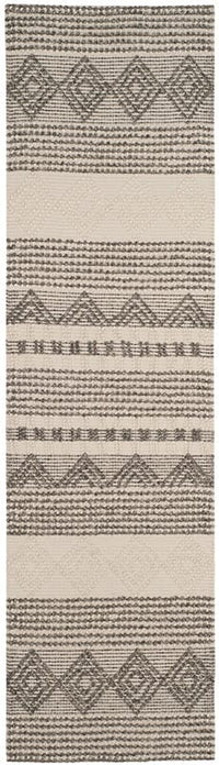 Safavieh Natura Nat102A Grey / Ivory Striped Area Rug