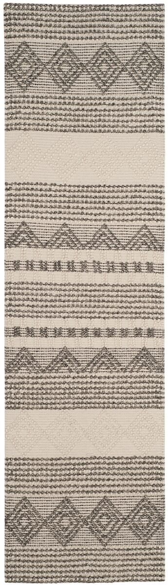 Safavieh Natura Nat102A Grey / Ivory Striped Area Rug