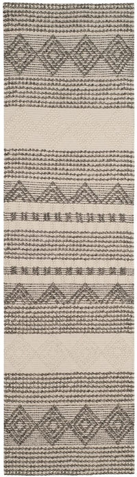 Safavieh Natura Nat102A Grey / Ivory Striped Area Rug