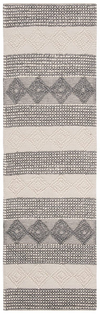 Safavieh Natura Nat105F Grey / Ivory Striped Area Rug