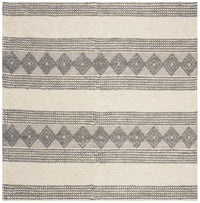 Safavieh Natura Nat105F Grey / Ivory Striped Area Rug