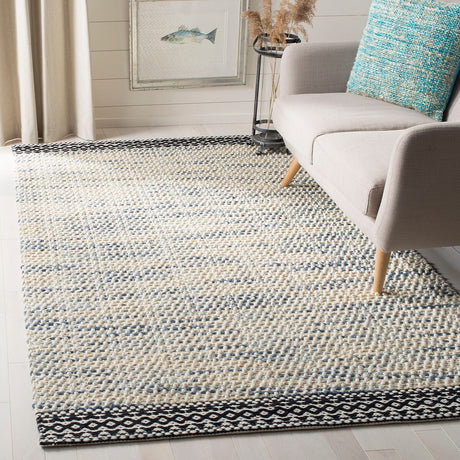 Safavieh Natura Nat106Z Black / Ivory Rugs.