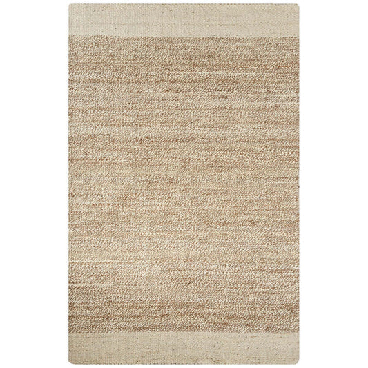 Jaipur Naturals Tobago Mallow Nat12 Seedpearl / Timber Wolf Natural Fiber Area Rug