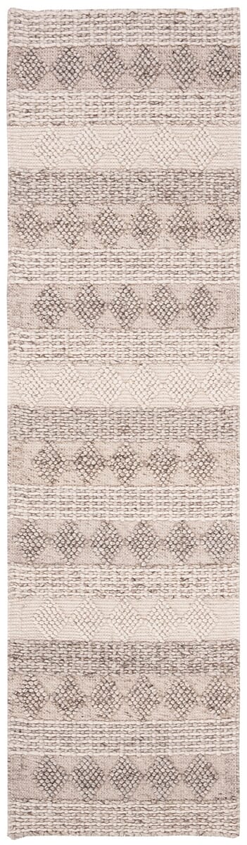 Safavieh Natura Nat252B Beige / Ivory Striped Area Rug