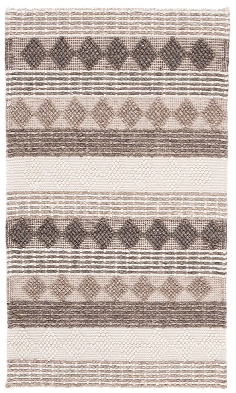 Safavieh Natura Nat252F Grey / Ivory Rugs.