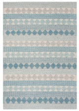 Safavieh Natura Nat252M Blue / Ivory Rugs.