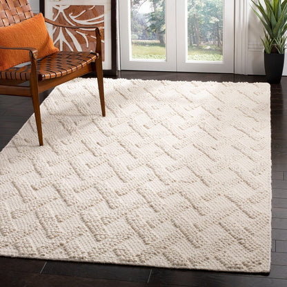 Safavieh Natura Nat253A Ivory / Beige Geometric Area Rug