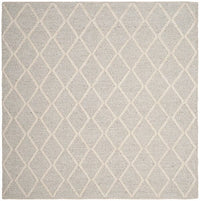 Safavieh Natura Nat310B Silver / Ivory Geometric Area Rug