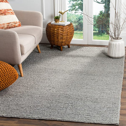 Safavieh Natura Nat311B Steel Solid Color Area Rug