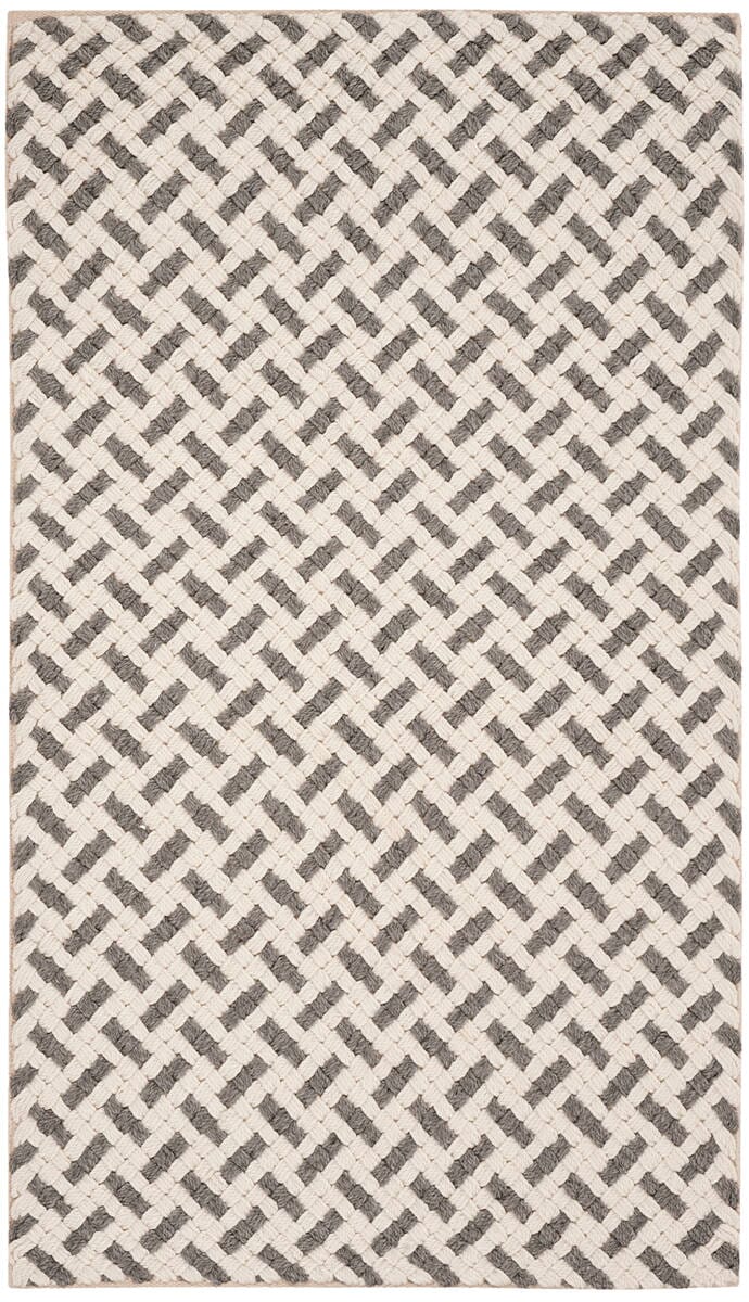 Safavieh Natura Nat401A Grey / Ivory Geometric Area Rug