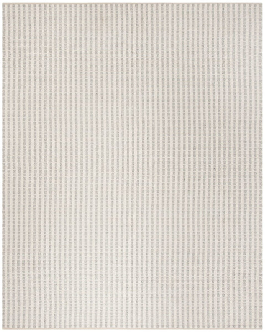 Safavieh Natura Nat402A Grey / Ivory Striped Area Rug