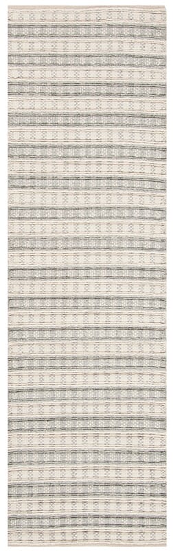 Safavieh Natura Nat403A Grey / Ivory Striped Area Rug