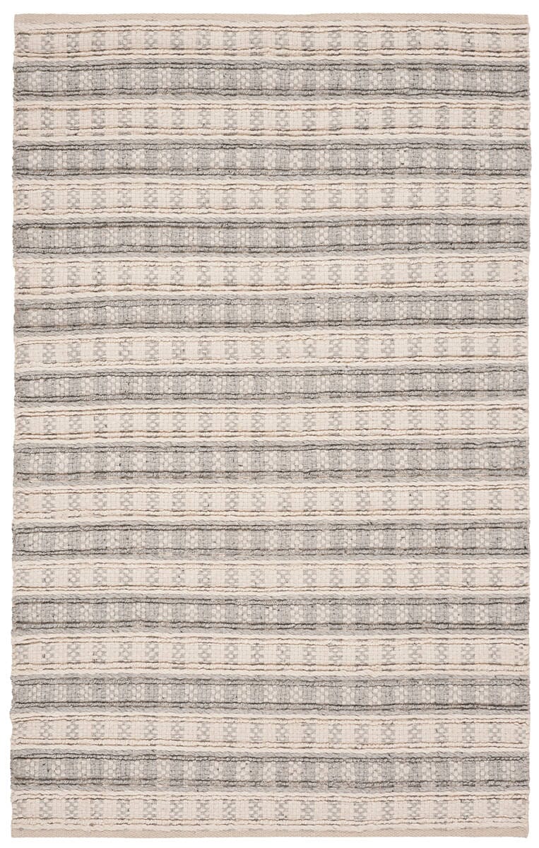 Safavieh Natura Nat403A Grey / Ivory Striped Area Rug