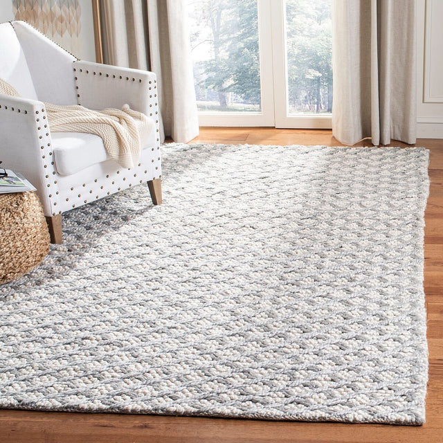 Safavieh Natura Nat404G Silver/Ivory Rug.