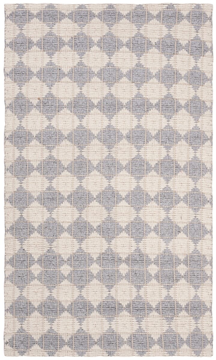 Safavieh Natura Nat407G Silver / Ivory Geometric Area Rug