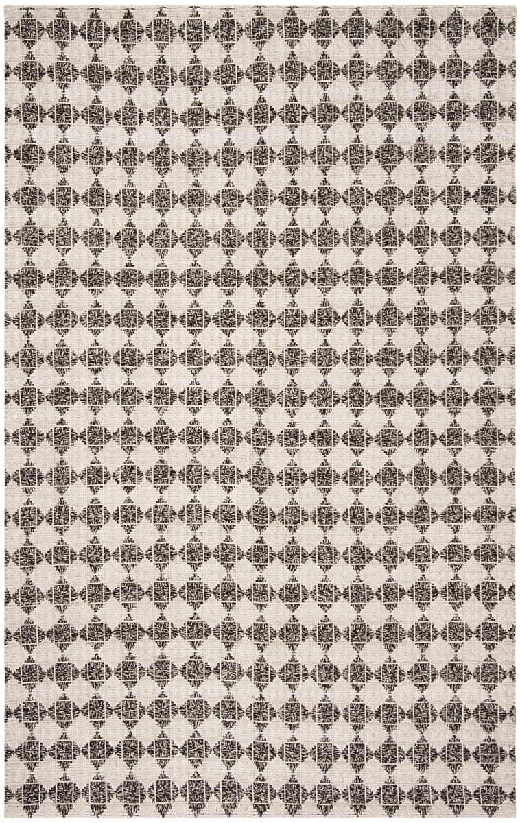 Safavieh Natura Nat407Z Black / Ivory Geometric Area Rug