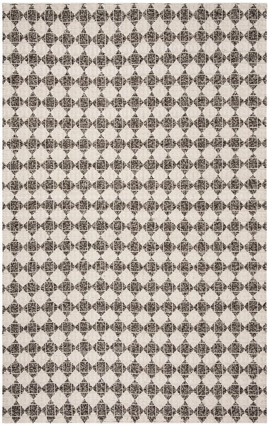 Safavieh Natura Nat407Z Black / Ivory Geometric Area Rug