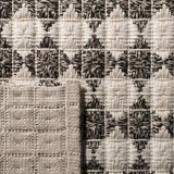 Safavieh Natura Nat407Z Black/Ivory Rug.