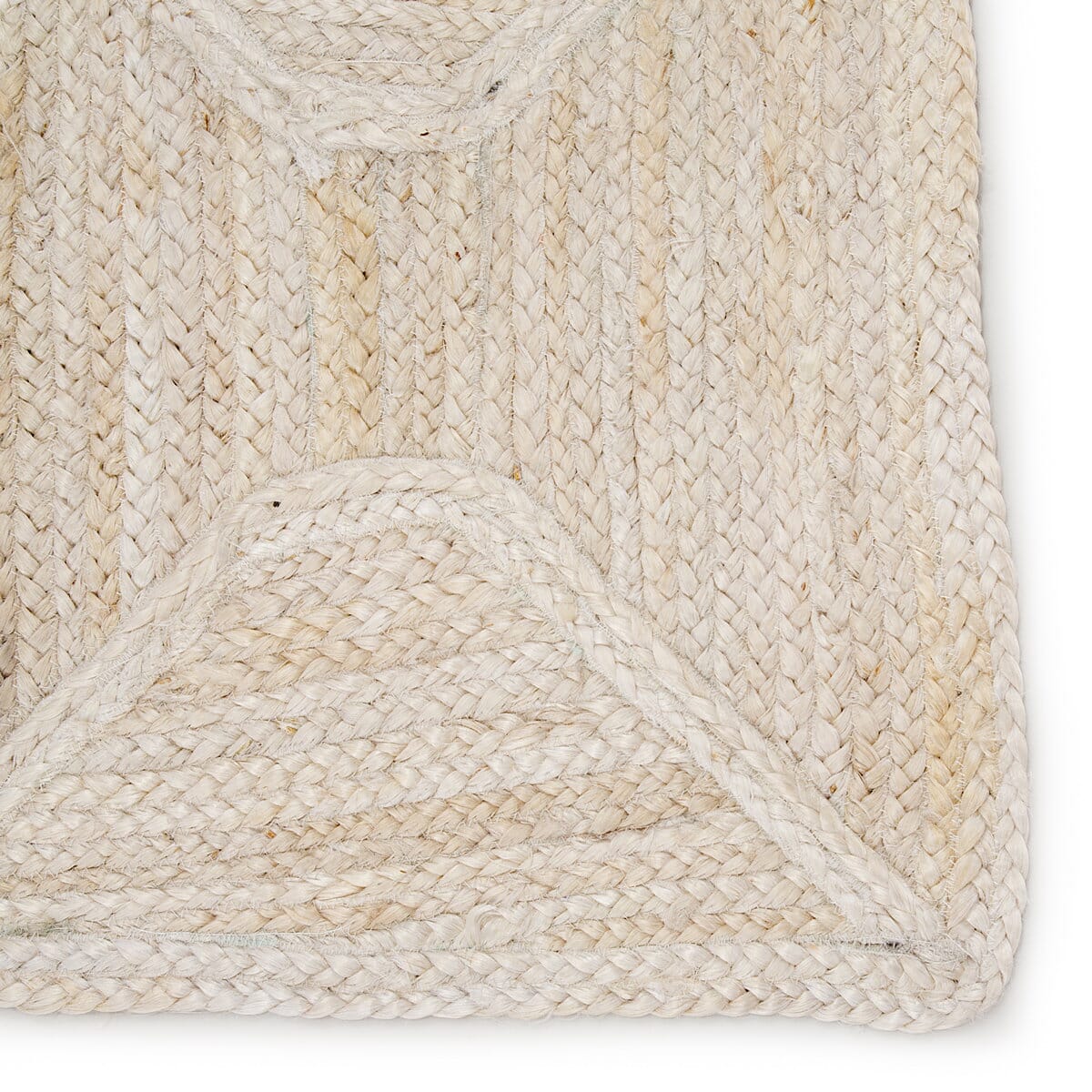 Jaipur Naturals Tobago Sisal Bow Nat41 Ivory Damask Area Rug