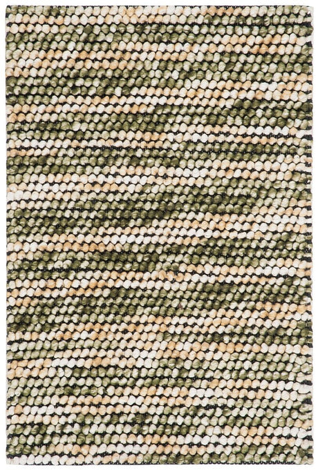 Safavieh Natura Nat551C Yellow / Green Rugs.