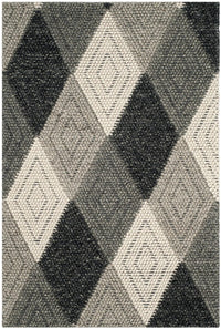 Safavieh Natura Nat623D Anthracite Damask Area Rug