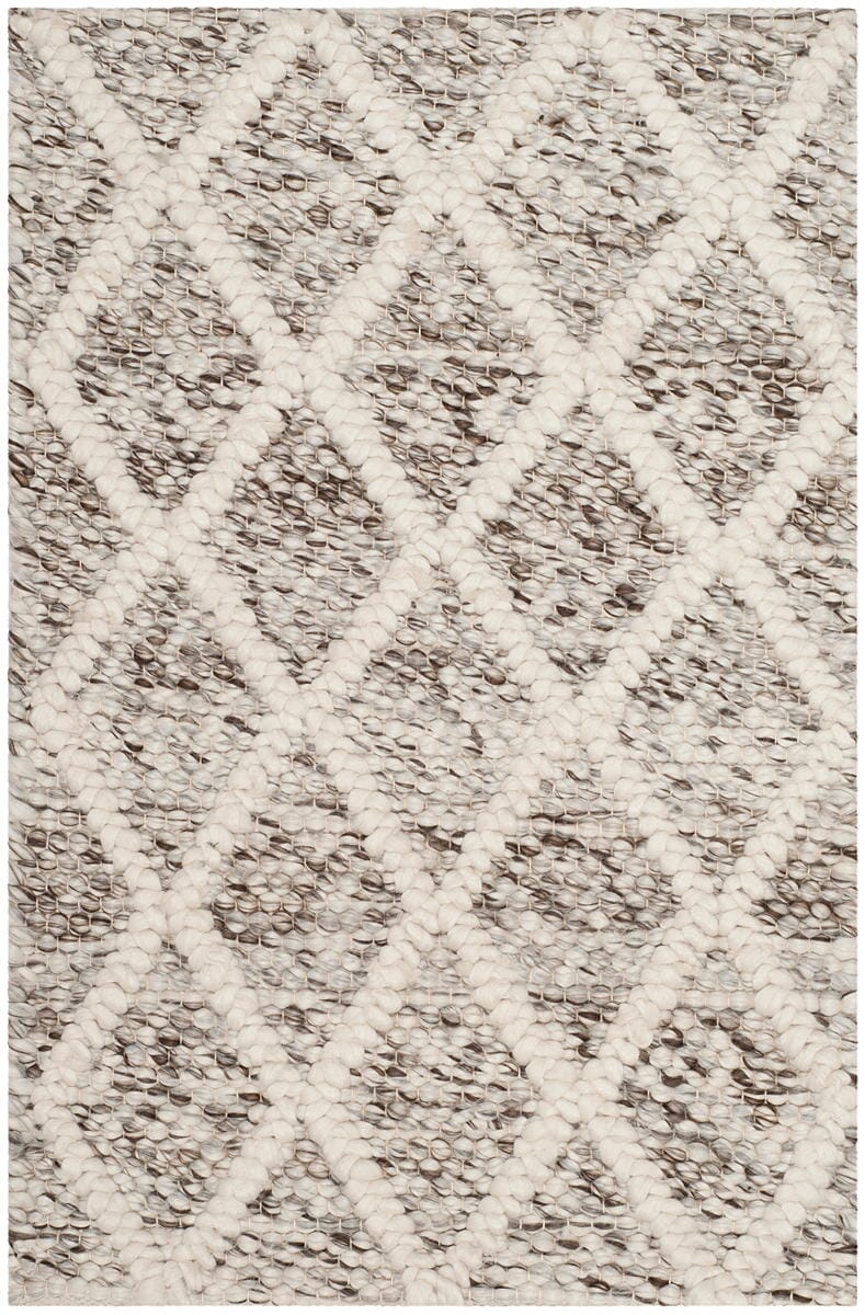 Safavieh Natura Nat711A Ivory / Stone Geometric Area Rug