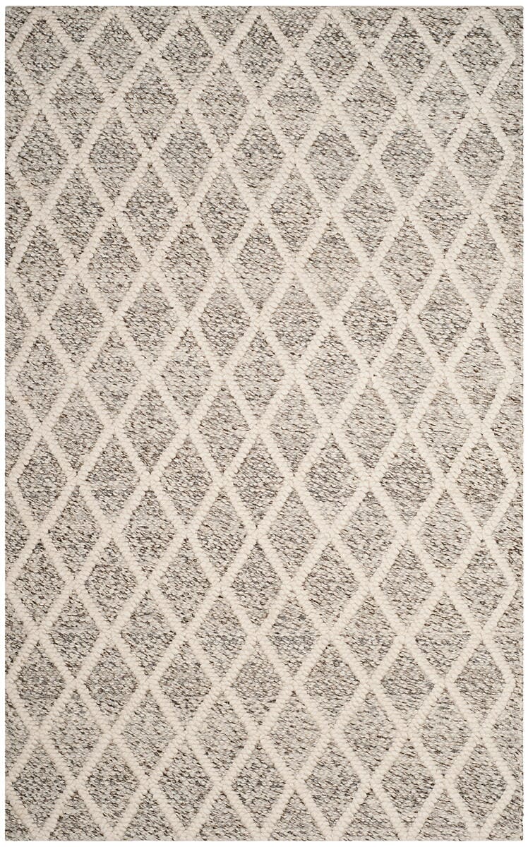 Safavieh Natura Nat711A Ivory / Stone Geometric Area Rug