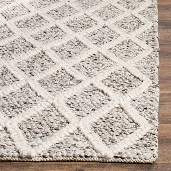 Safavieh Natura Nat711A Ivory / Stone Geometric Area Rug