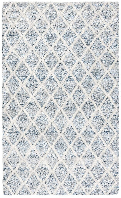 Safavieh Natura Nat711B Ivory / Blue Geometric Area Rug