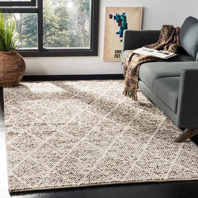 Safavieh Natura Nat712A Ivory / Stone Rugs.