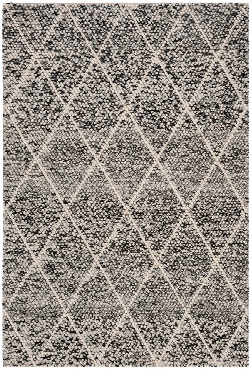 Safavieh Natura Nat712C Ivory / Black Geometric Area Rug