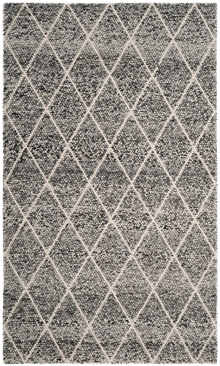 Safavieh Natura Nat712C Ivory / Black Geometric Area Rug