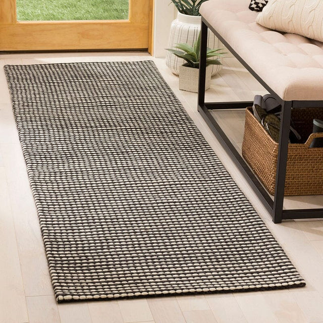 Safavieh Natura Nat801E Ivory / Black Rugs.