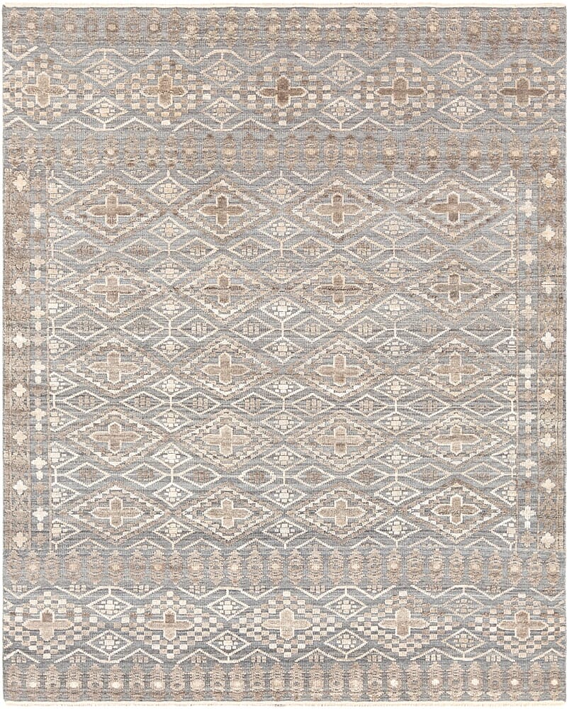 Surya Nobility Nbi-2304 Medium Gray, Khaki, Camel Rugs.