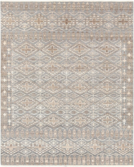 Surya Nobility Nbi-2304 Medium Gray, Khaki, Camel Rugs.