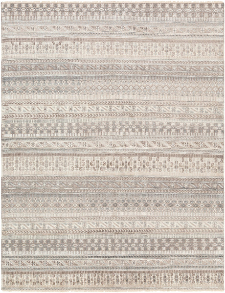 Surya Nobility Nbi-2305 Camel, Ivory, Light Gray, Dark Brown Rugs.