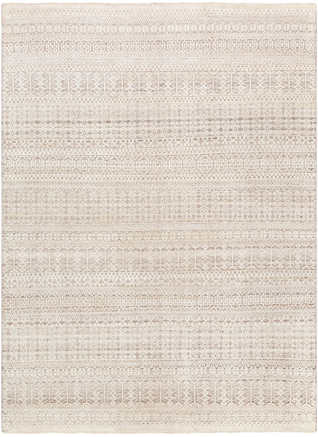 Surya Nobility Nbi-2307 Charcoal, Camel, Light Gray, Ivory Rugs.